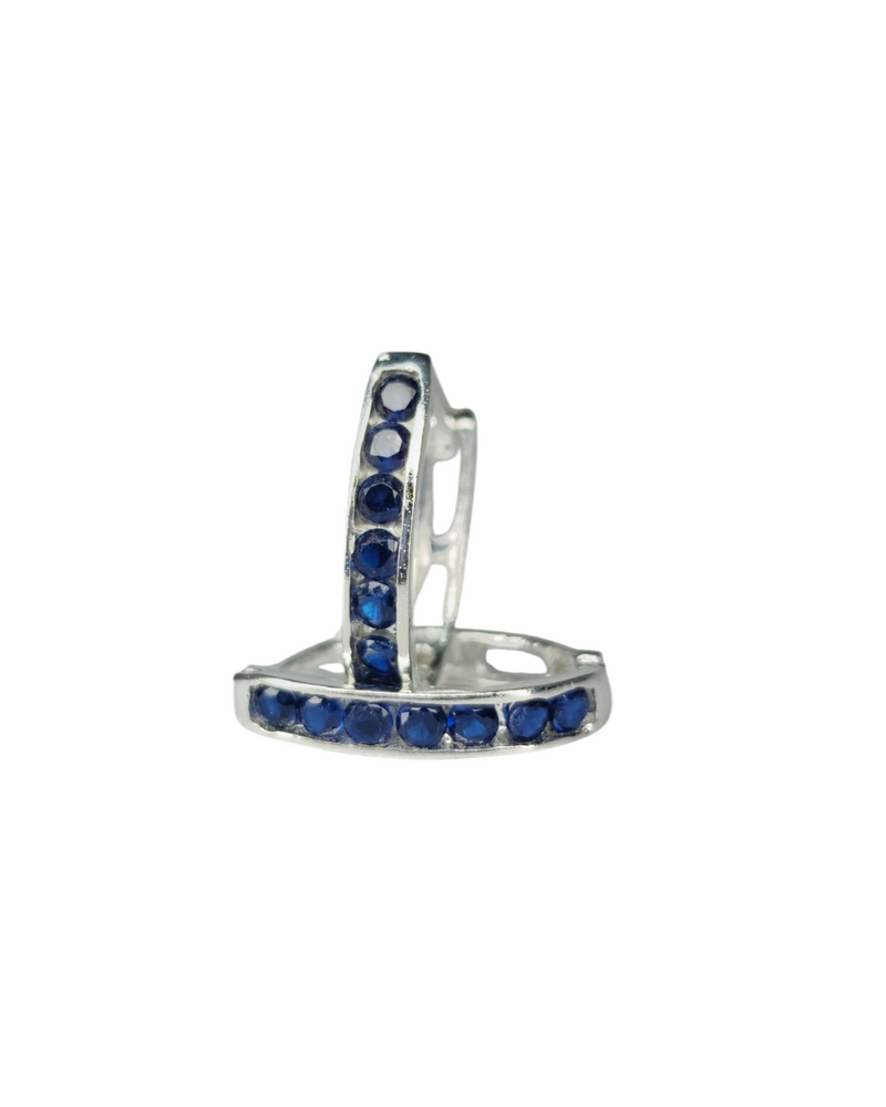 Hugies Ovaladas con zirconias.