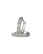 Hugies Ovaladas con zirconias.